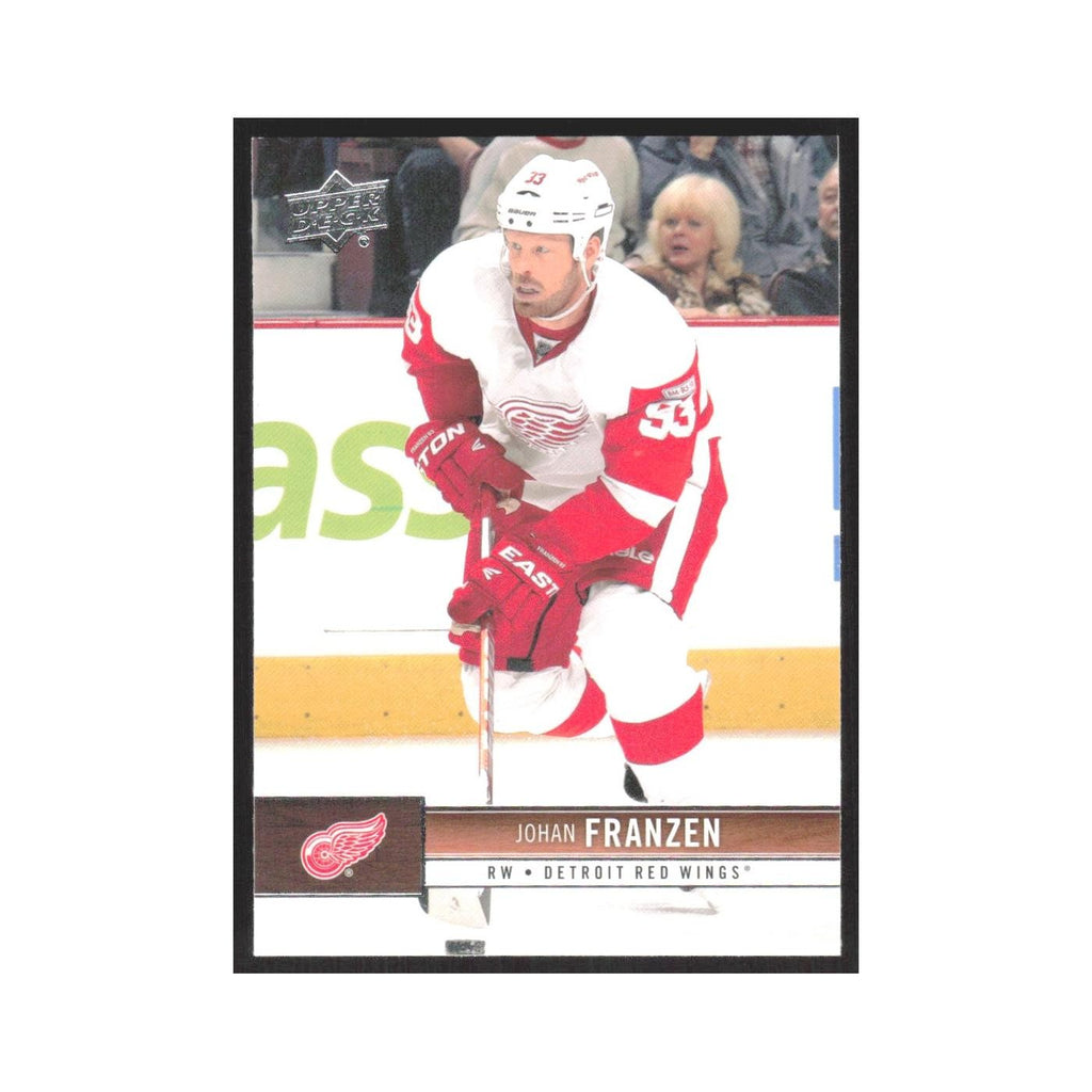 2012 Upper Deck Johan Franzen Detroit Red Wings #59