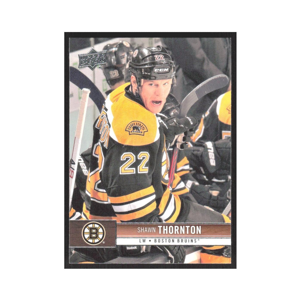 2012 Upper Deck Shawn Thornton Boston Bruins #10