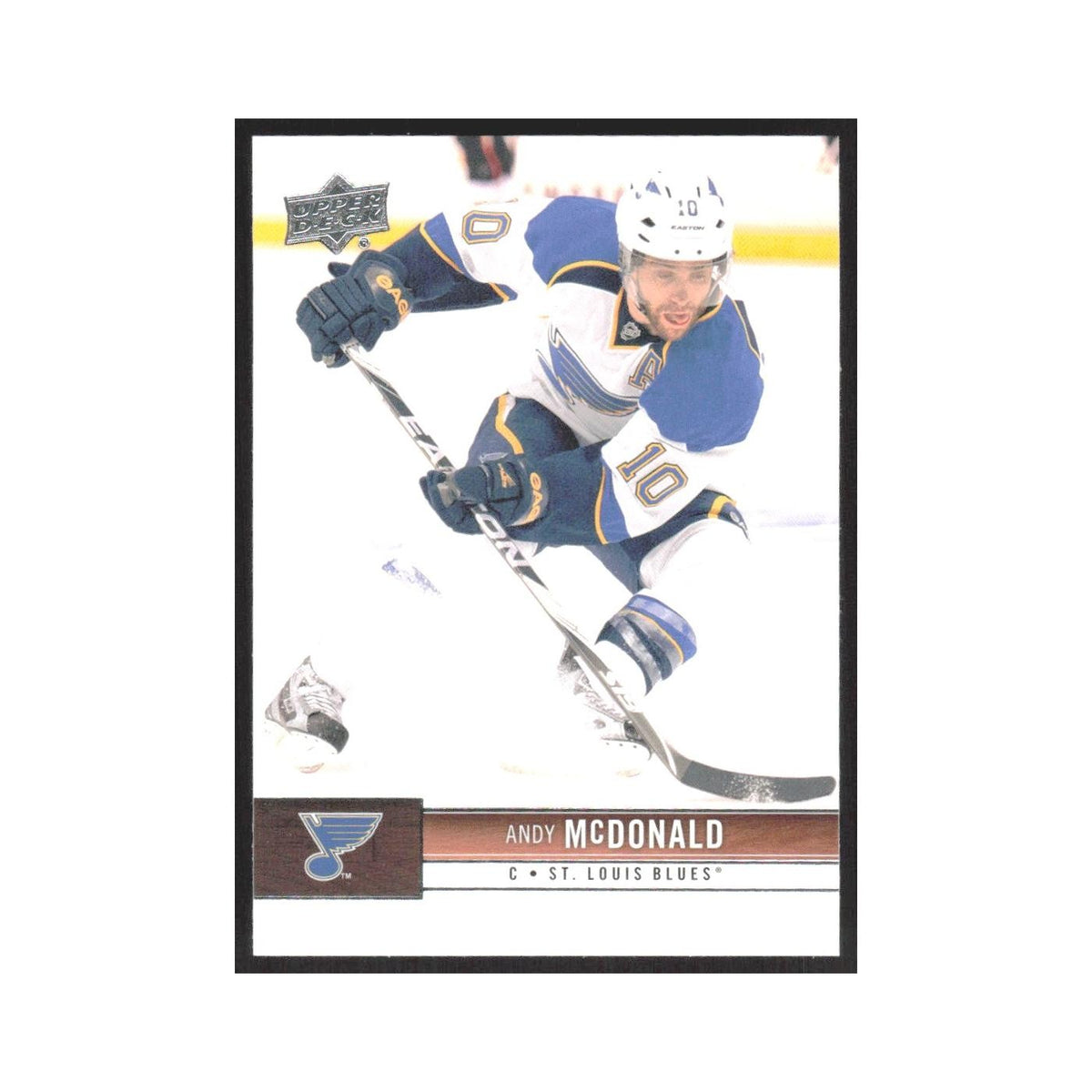 2012 Upper Deck Andy McDonald St. Louis Blues #164