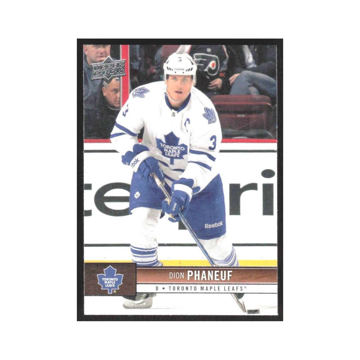 2012 Upper Deck Dion Phaneuf Toronto Maple Leafs #175