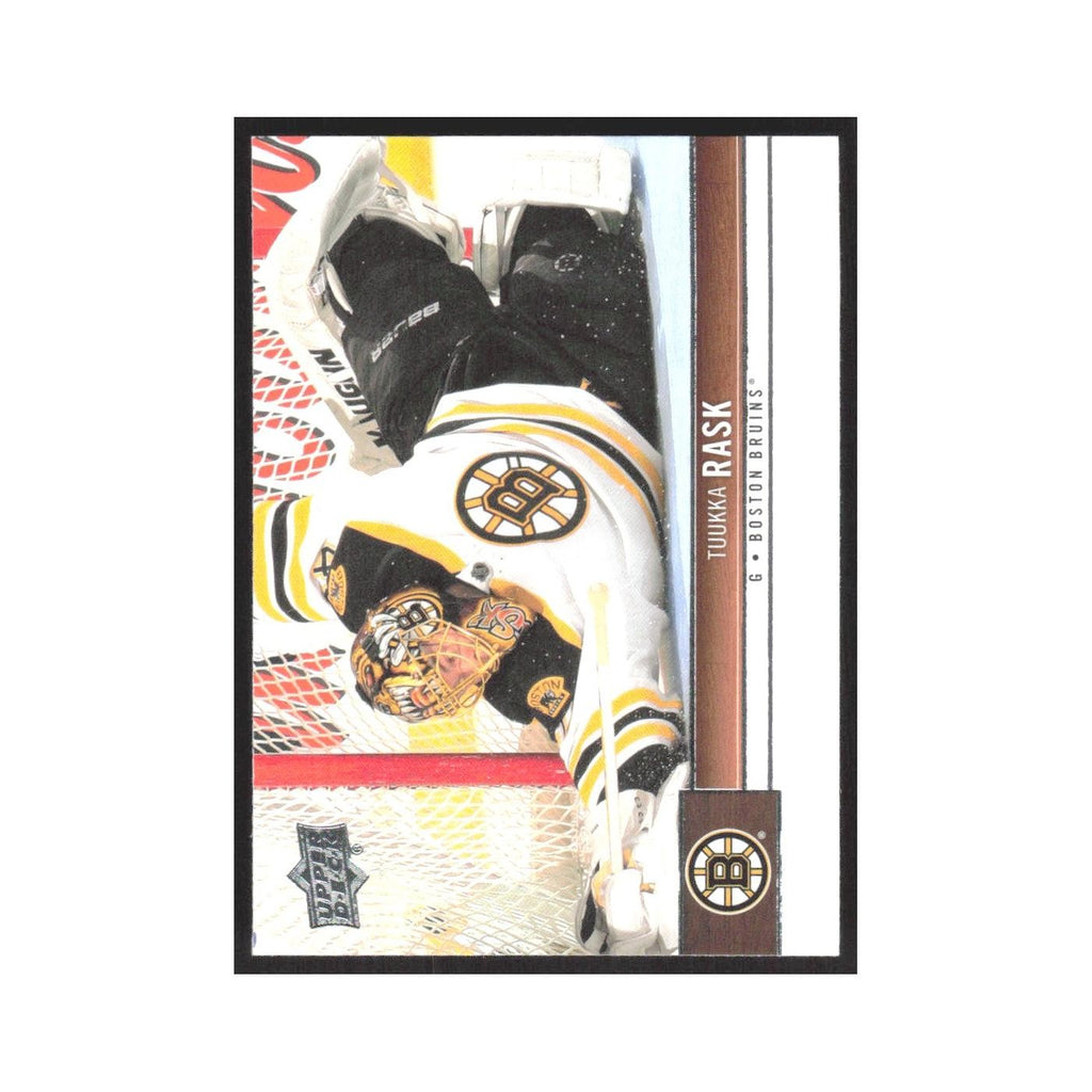 2012 Upper Deck Tuukka Rask Boston Bruins #11