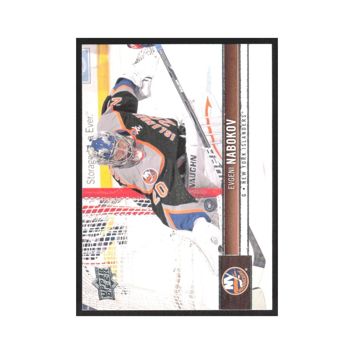 2012 Upper Deck Evgeni Nabokov New York Islanders #114