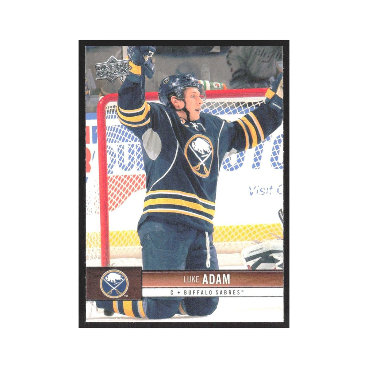 2012 Upper Deck Luke Adam Buffalo Sabres #19