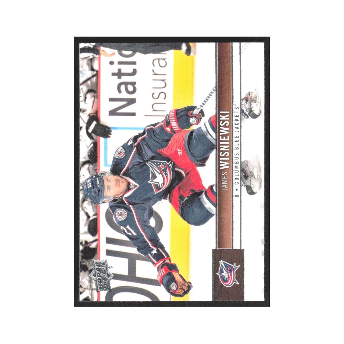 2012 Upper Deck James Wisniewski Columbus Blue Jackets #48