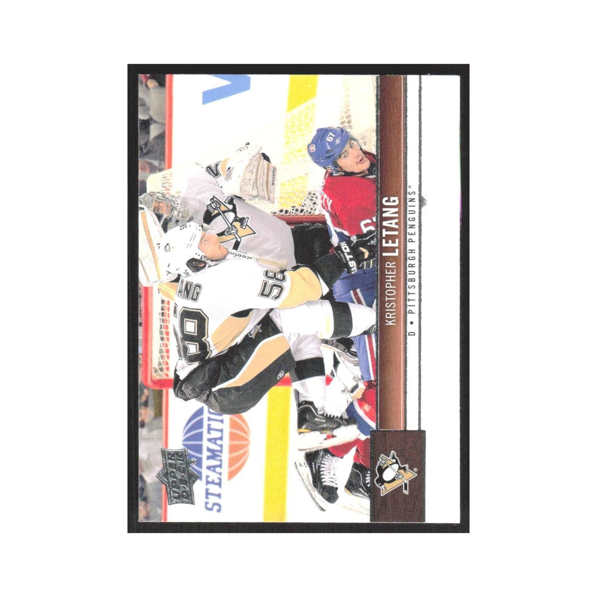 2012 Upper Deck Kristopher Letang Pittsburgh Penguins #146