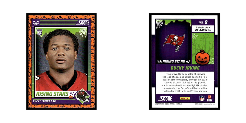 Bucky Irving 2024 Score-A-Treat #9 Tampa Bay Buccaneers Football Card NM