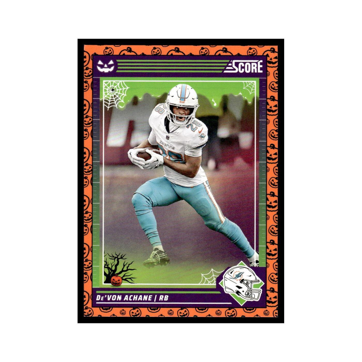 De'Von Achane 2024 Score-A-Treat #172 Miami Dolphins Football Card NM
