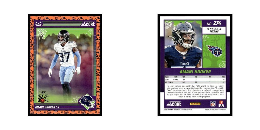 Amani Hooker 2024 Score-A-Treat #274 Tennessee Titans Football Card NM