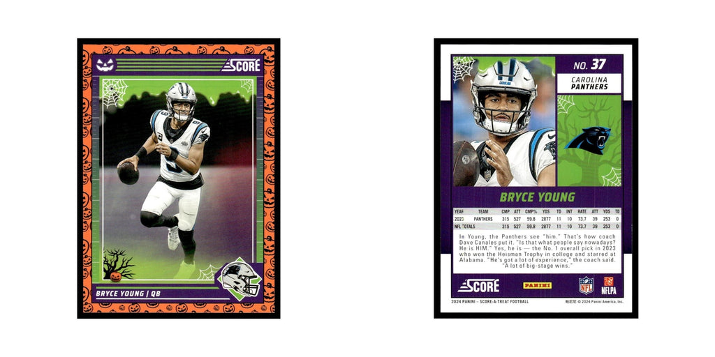 Bryce Young 2024 Score-A-Treat #37 Carolina Panthers Football Card NM