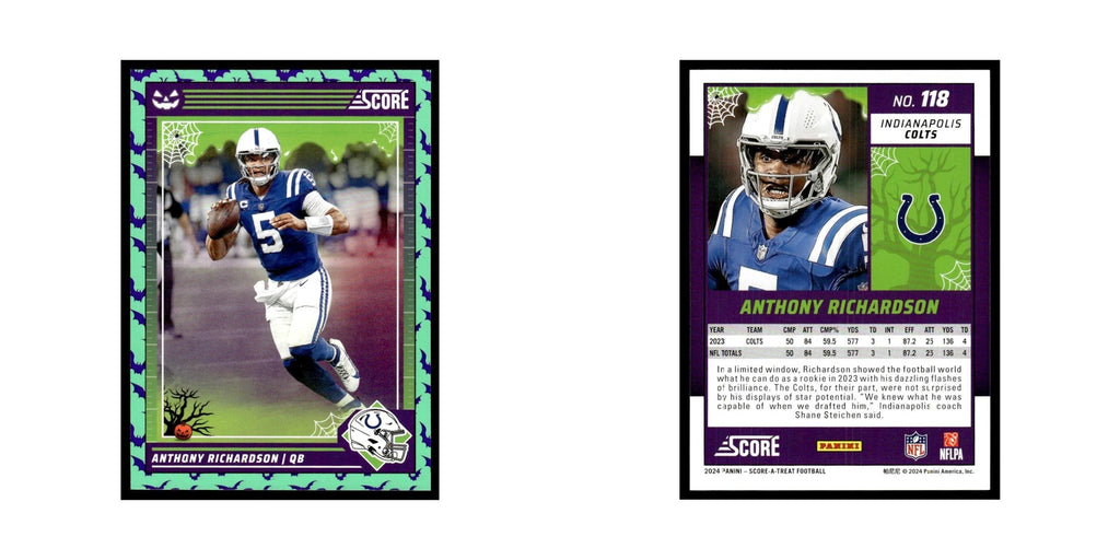 Anthony Richardson 2024 Score-A-Treat #118 Indianapolis Colts Football Card NM