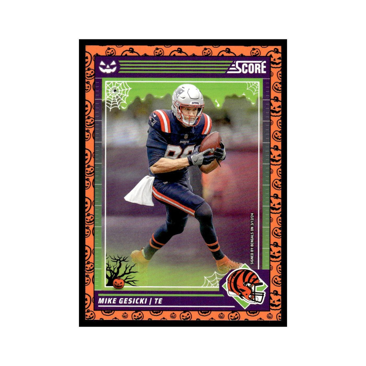 Mike Gesicki 2024 Score-A-Treat #191 Cincinnati Bengals Football Card NM