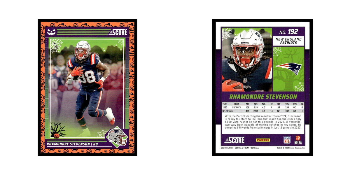 Rhamondre Stevenson 2024 Score-A-Treat #192 New England Patriots NM