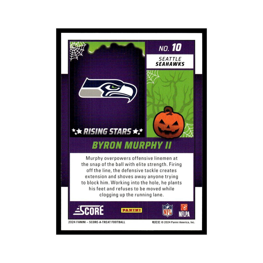 Byron Murphy II 2024 Score-A-Treat #10 Seattle Seahawks Football Card NM