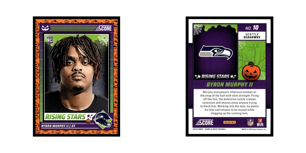 Byron Murphy II 2024 Score-A-Treat #10 Seattle Seahawks Football Card NM