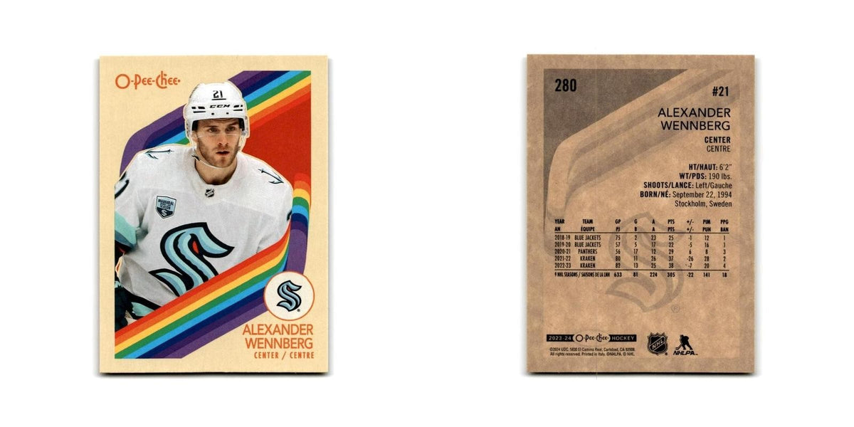2023 O-Pee-Chee Alexander Wennberg Seattle Kraken #280