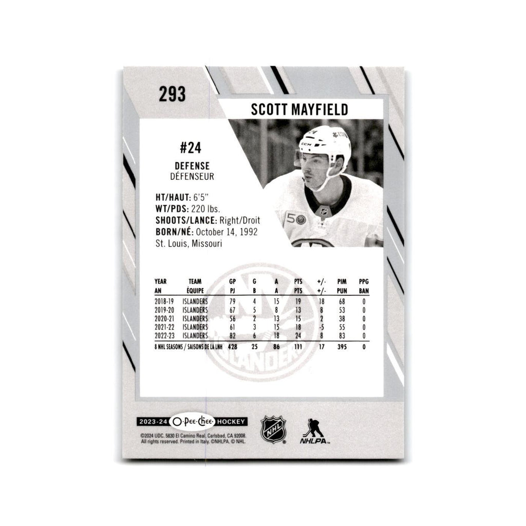 2023 O-Pee-Chee Scott Mayfield New York Islanders #293