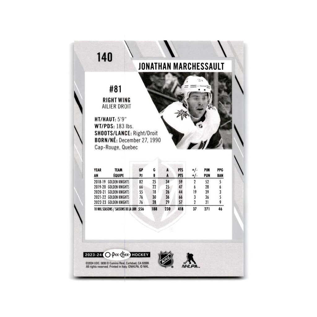 2023 O-Pee-Chee Jonathan Marchessault Vegas Golden Knights #140