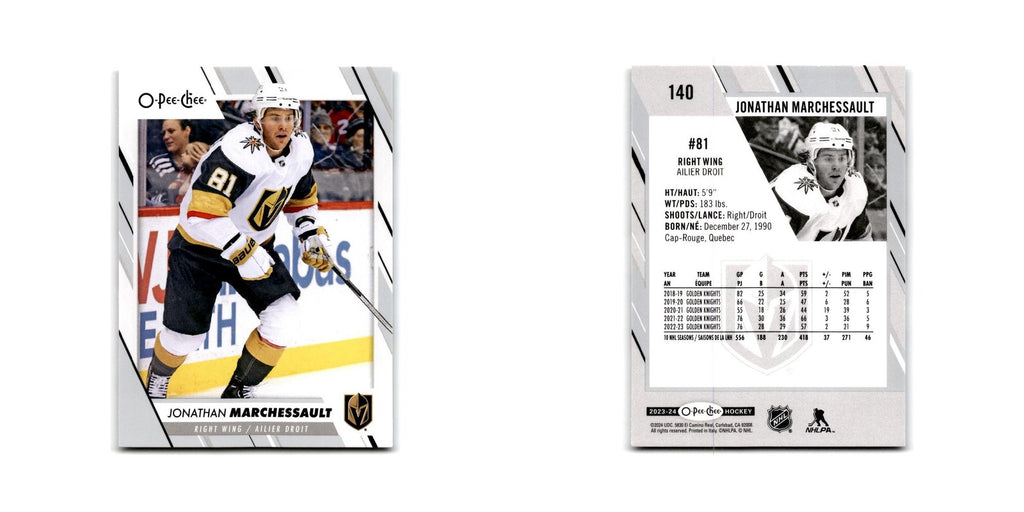 2023 O-Pee-Chee Jonathan Marchessault Vegas Golden Knights #140