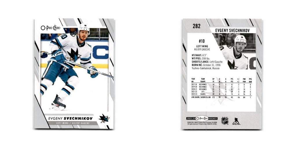 2023 O-Pee-Chee Evgeny Svechnikov San Jose Sharks #282