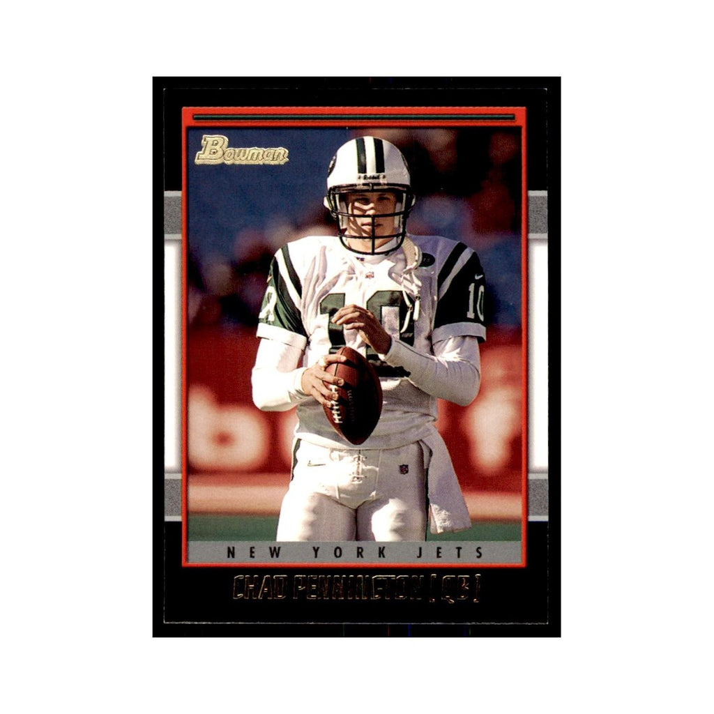 2001 Bowman Gold Chad Pennington Football Cards #114