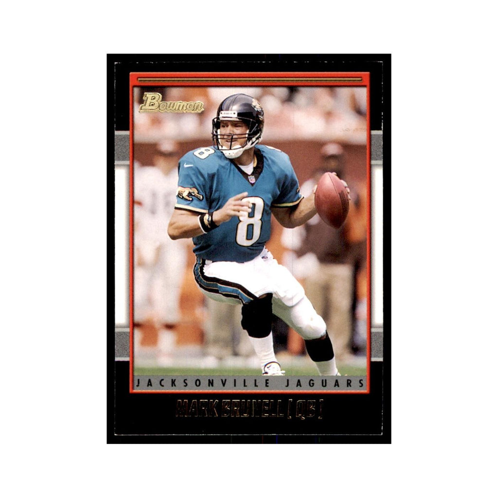2001 Bowman Gold Mark Brunell Football Cards #87