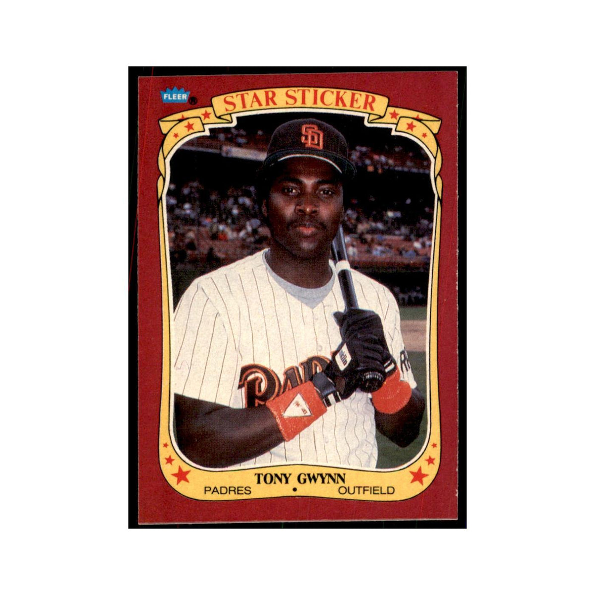 1986 Fleer Star Stickers Tony Gwynn Baseball Cards #50