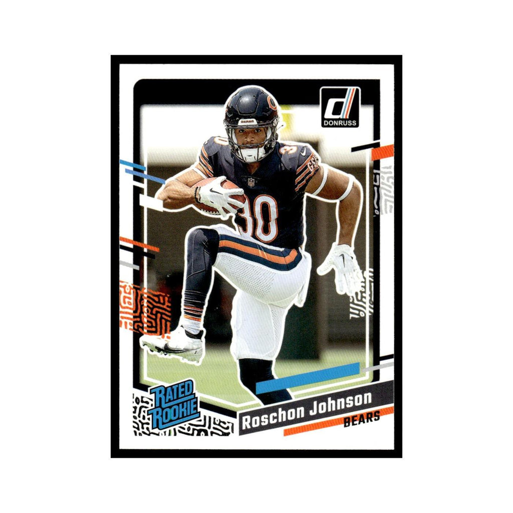 Roschon Johnson 2023 Donruss #314 Chicago Bears Football Card NM