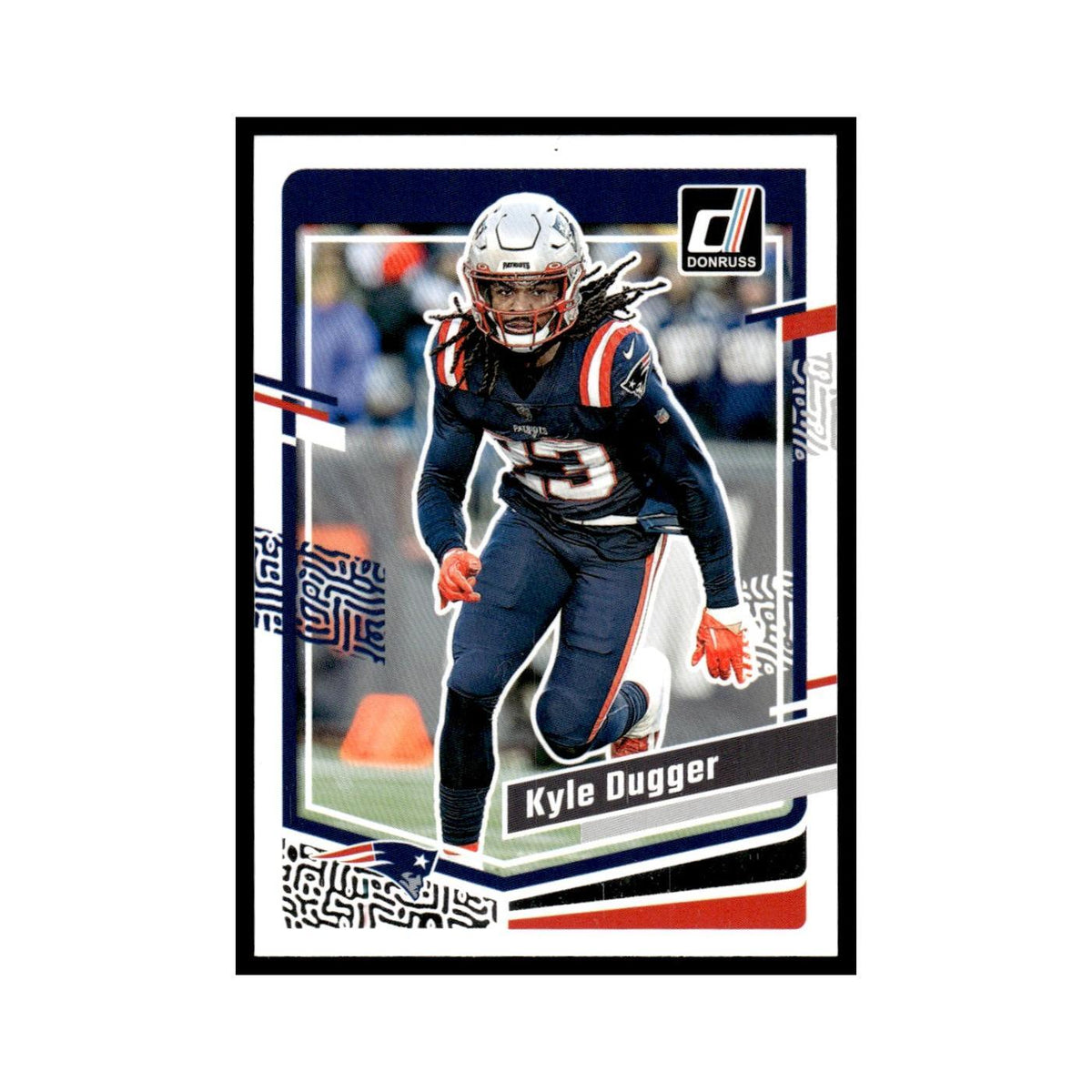 Kyle Dugger 2023 Donruss #205 New England Patriots Football Card NM