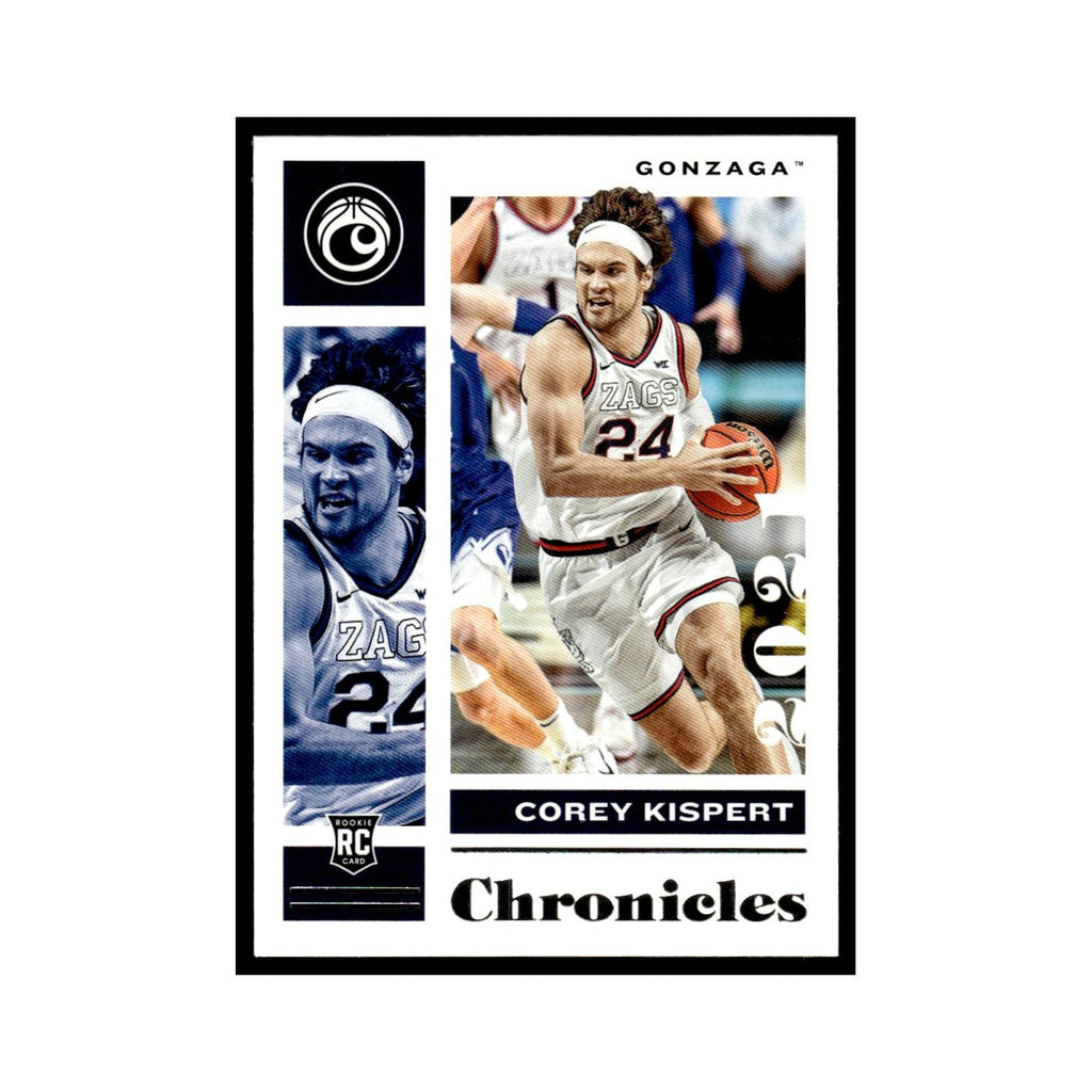 Corey Kispert Rookie 2021 Panini Chronicles Draft Picks #8 Gonzaga Bulldogs NM