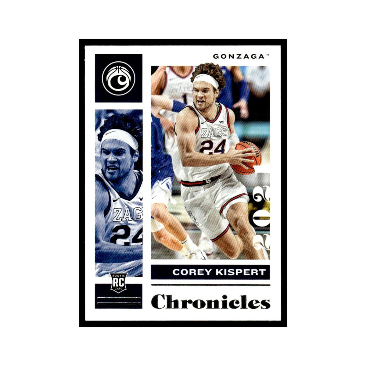 Corey Kispert Rookie 2021 Panini Chronicles Draft Picks #8 Gonzaga Bulldogs NM