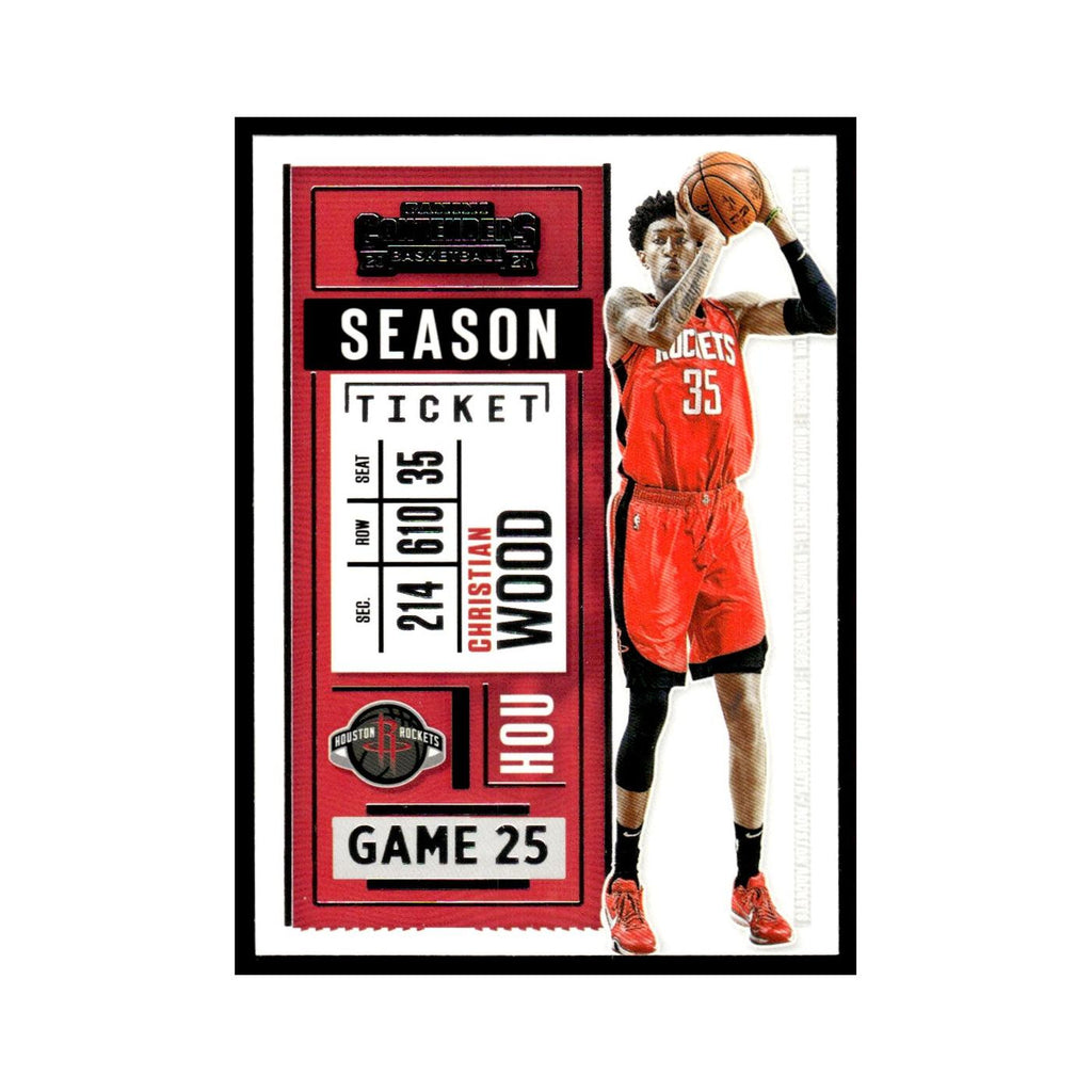 Christian Wood 2020 Panini Contenders #48 Houston Rockets Basketball Card NM