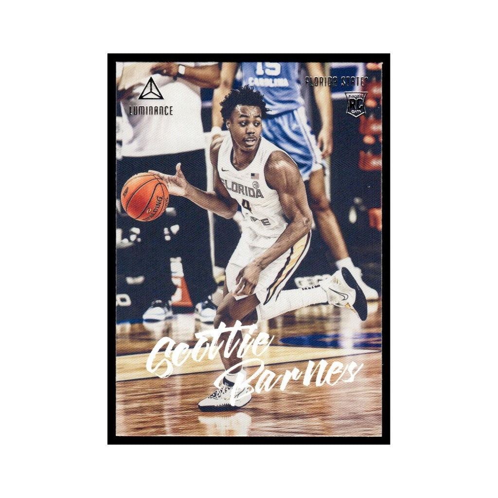 Scottie Barnes Rookie 2021 Panini Chronicles Luminance Draft #82 Raptors NM