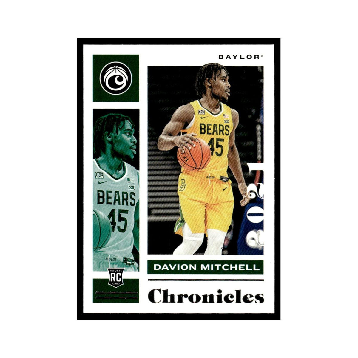 Davion Mitchell Rookie 2021 Panini Chronicles Draft Picks #10 Baylor Bears NM