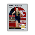 Franz Wagner 2021 Panini Chronicles Hoops Draft #59 Michigan Wolverines NM