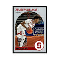Ziaire Williams 2021 Panini Chronicles Hoops Draft #66 Stanford Cardinal NM
