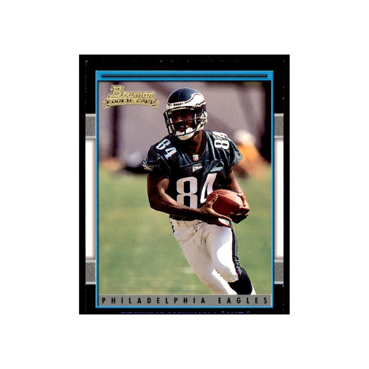 2001 Bowman Freddie Mitchell RC Football Cards #192