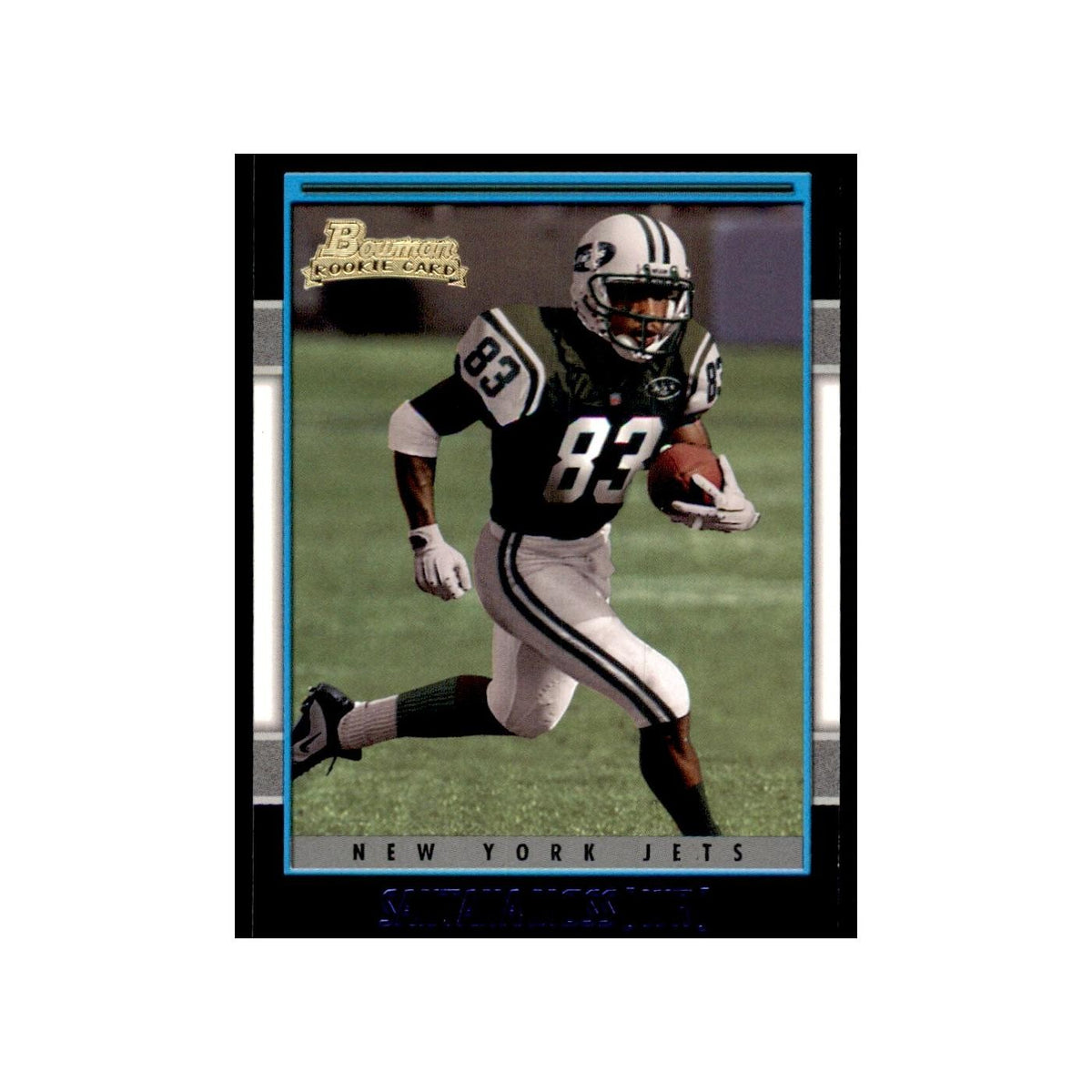 2001 Bowman Santana Moss RC Football Cards #198