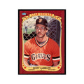 1986 Fleer Star Stickers Scott Garrelts Baseball Cards #42
