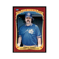 1986 Fleer Star Stickers Gorman Thomas Baseball Cards #119