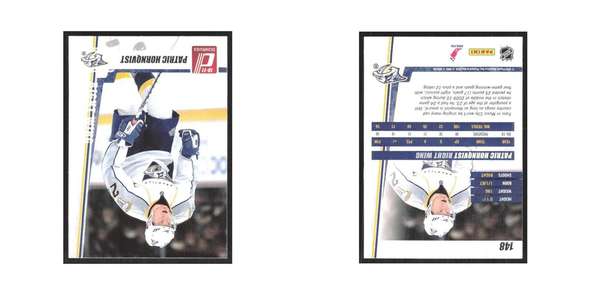 2010 Donruss Patric Hornqvist Nashville Predators #148