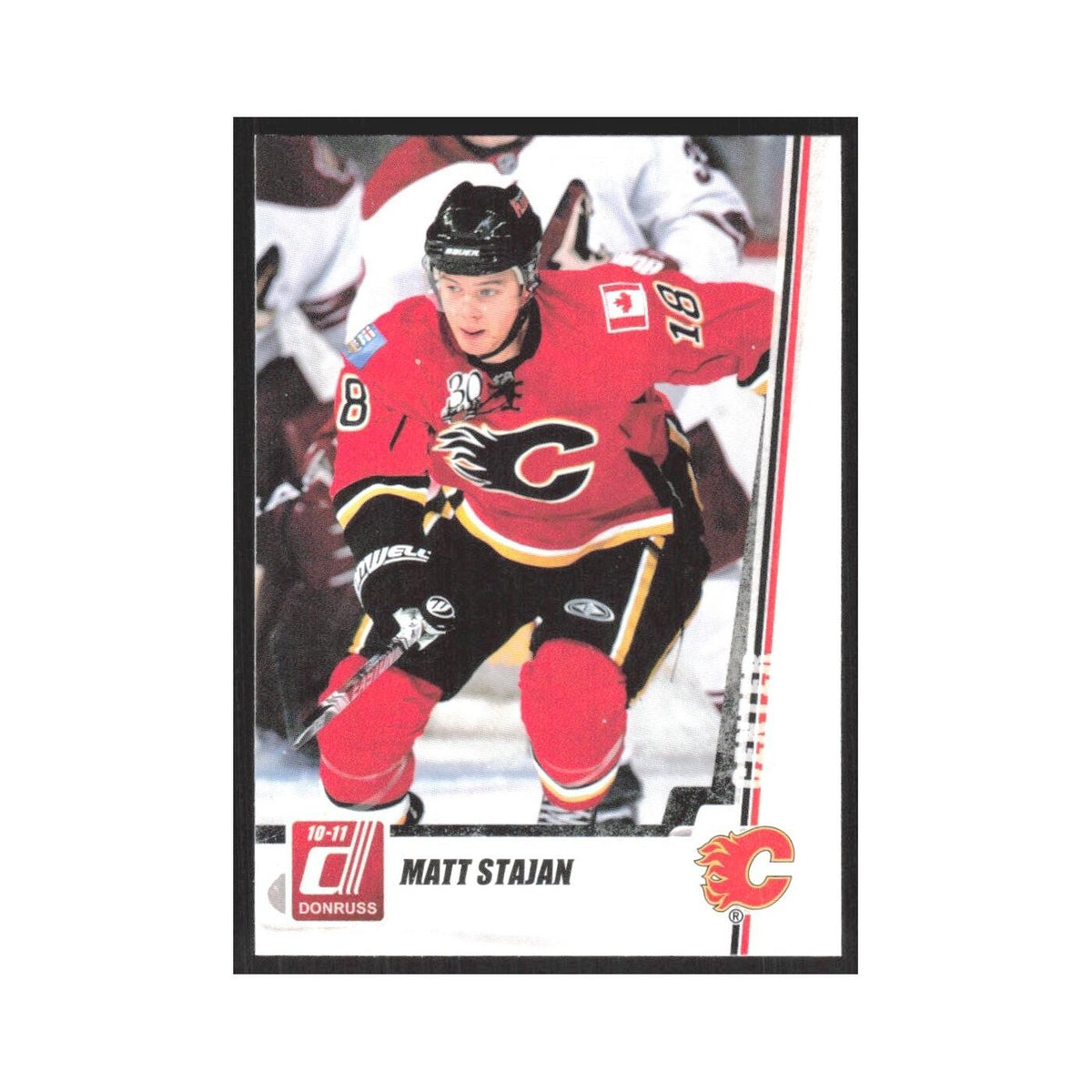 2010 Donruss Matt Stajan Calgary Flames #158