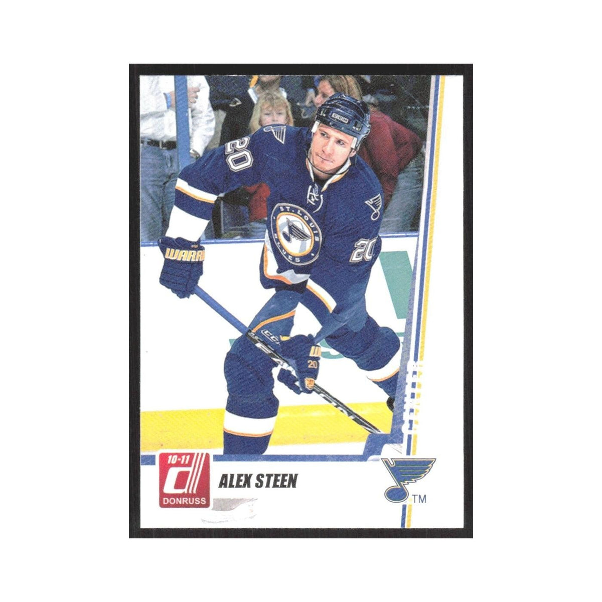 2010 Donruss Alexander Steen St. Louis Blues #14