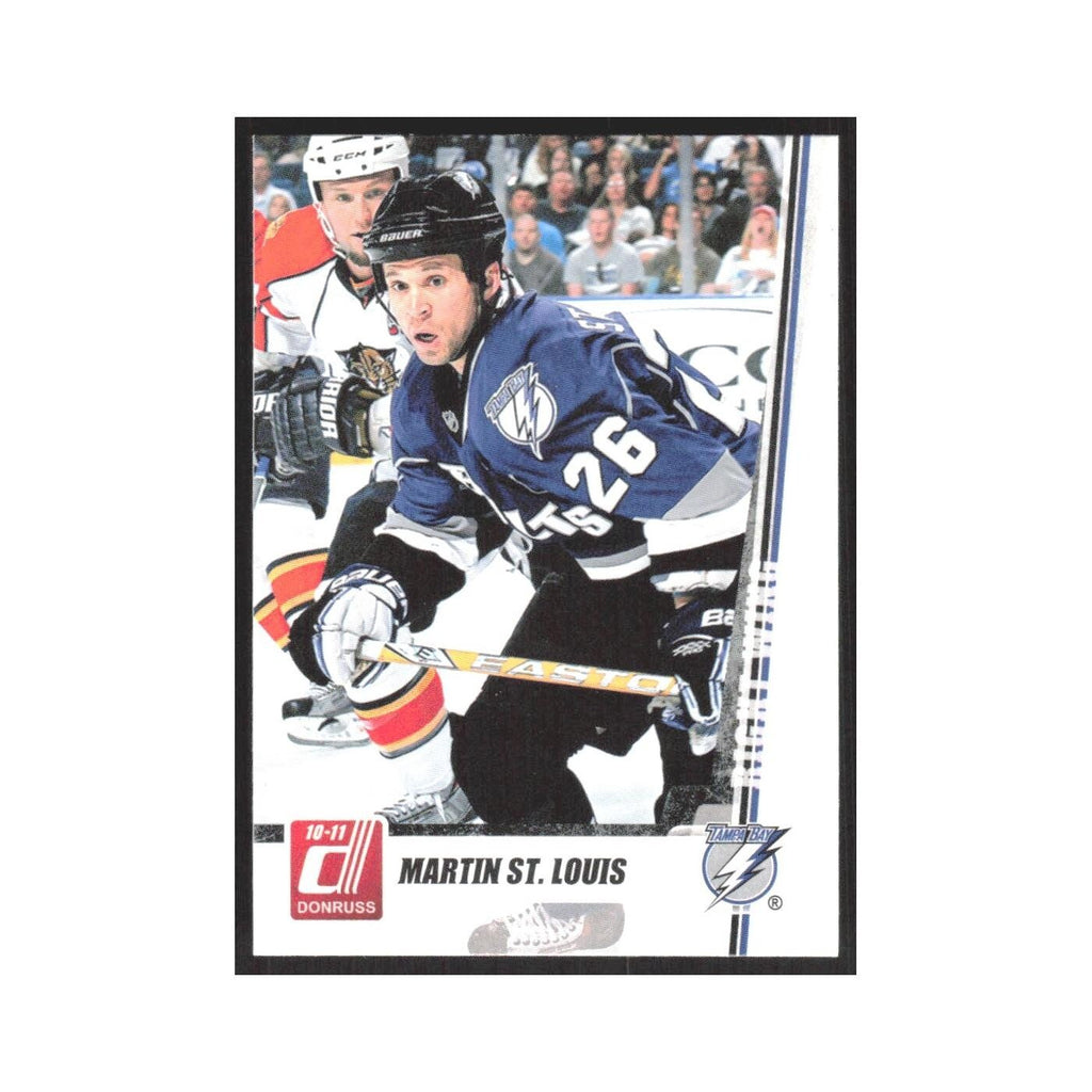 2010 Donruss Martin St. Louis Tampa Bay Lightning #115