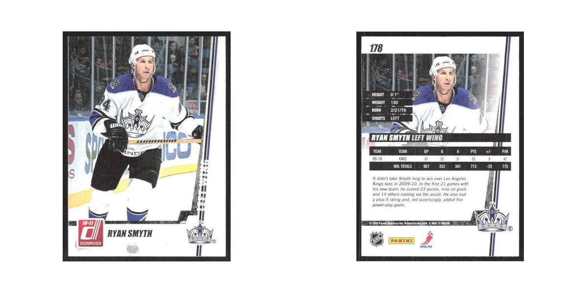 2010 Donruss Ryan Smyth Los Angeles Kings #178