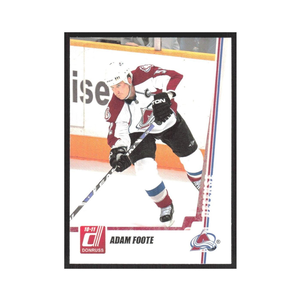 2010 Donruss Adam Foote Colorado Avalanche #214