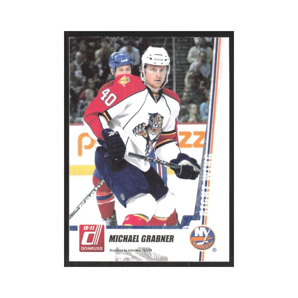 2010 Donruss Michael Grabner Florida Panthers #189