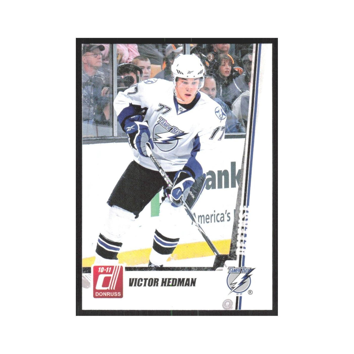 2010 Donruss Victor Hedman Tampa Bay Lightning #56