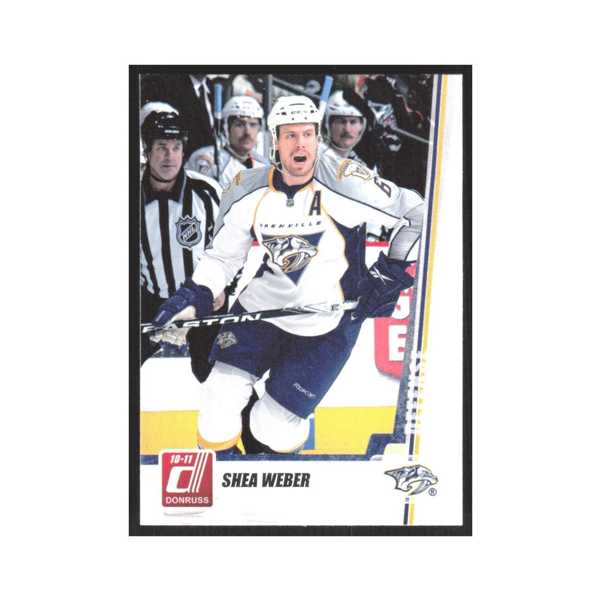 2010 Donruss Shea Weber Nashville Predators #9