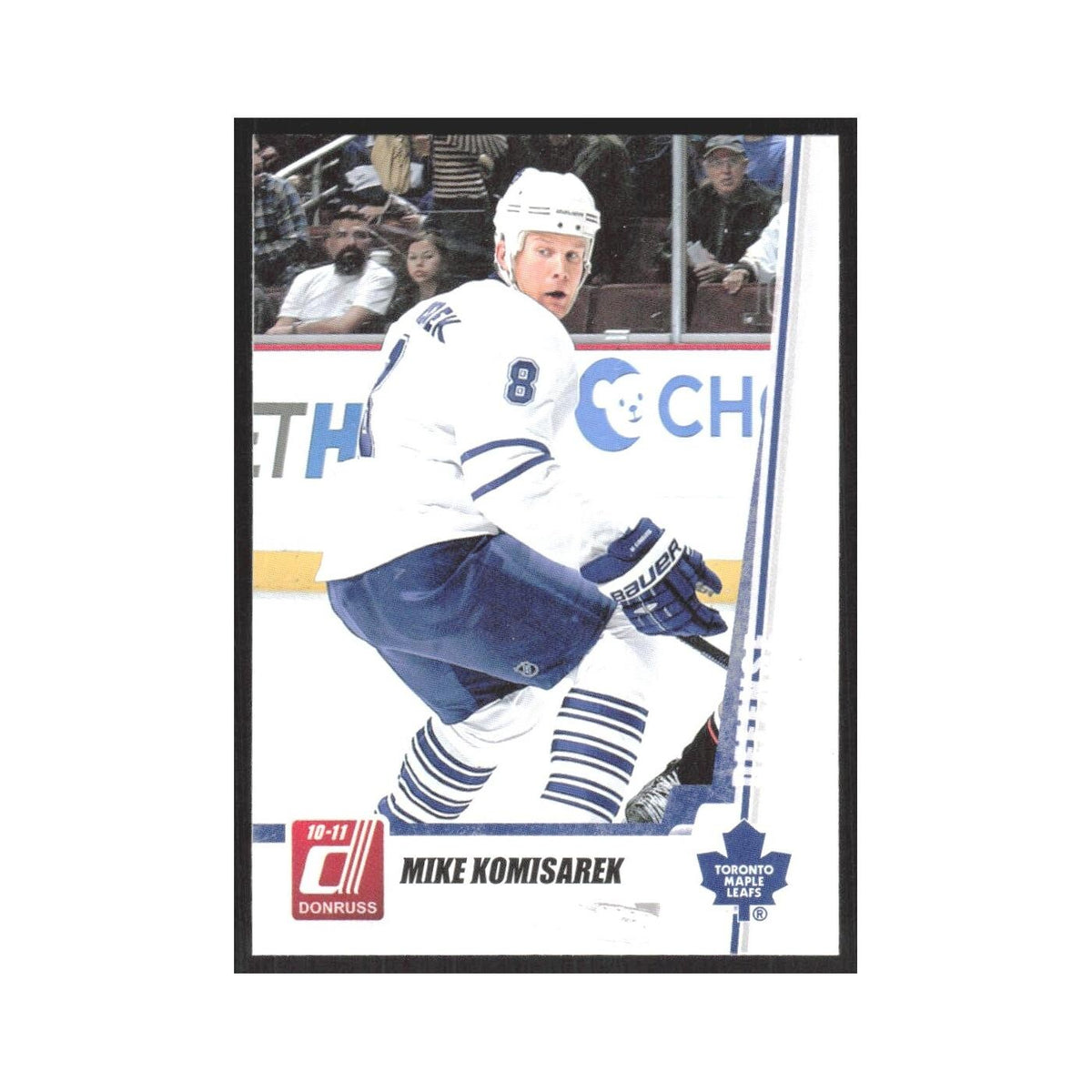 2010 Donruss Mike Komisarek Toronto Maple Leafs #198
