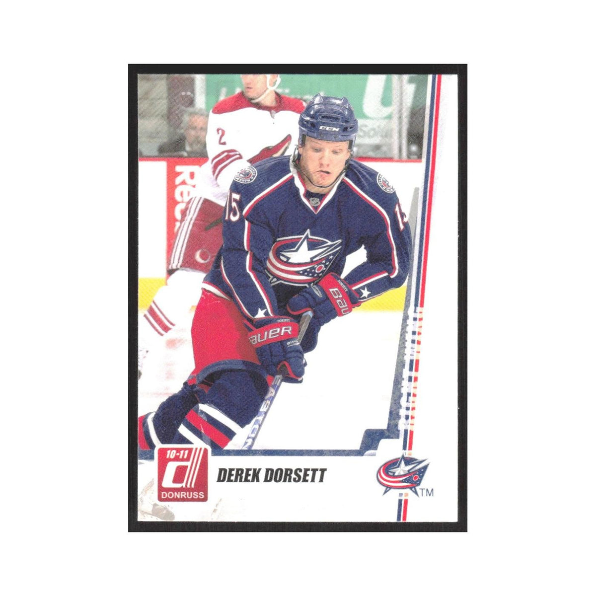 2010 Donruss Derek Dorsett Columbus Blue Jackets #205